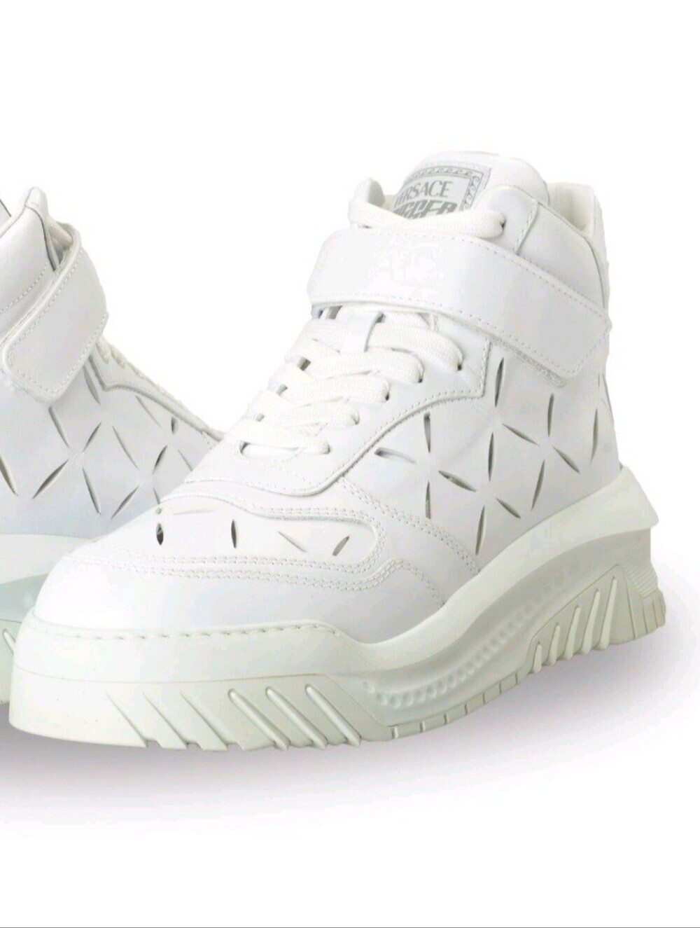 RARE Versace Odissea Sneaker 'Cut-Out - Optical White' US Mens 11